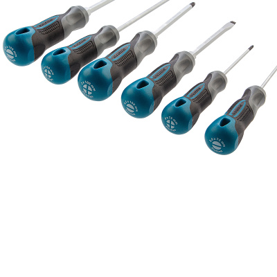 Набор отверток 6 шт, S2, трехкомпонентная рукоятка Gross по ценам производителя в Уфе с доставкой по всей России