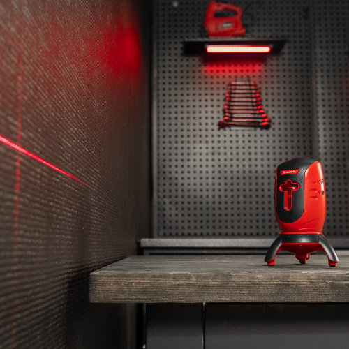 Лазерный уровень ML01T, дальность 10 м, точность ± 0,5 мм, / 1 м, длина волны 650 нм, проекция 1 вертикальная 1 горизонтальная плоскость, резьба под штатив 5/8" Matrix по ценам производителя в Уфе с доставкой по всей России