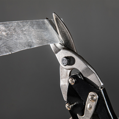 Ножницы по металлу, 250 мм, пряморежущие, для тонкого металла, обрезиненные рукоятки Matrix по ценам производителя в Уфе с доставкой по всей России