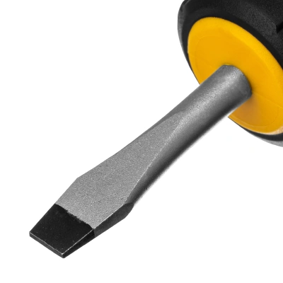 Отвертка, SL6x38 мм, S2, 3к рукоятка Denzel по ценам производителя в Уфе с доставкой по всей России