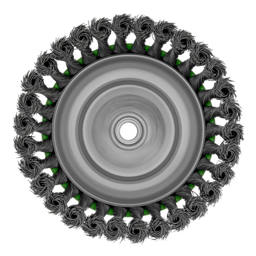 Щетка для УШМ, 150 мм, М14, "чашка", крученая проволока 0.5 мм Сибртех по ценам производителя в Уфе с доставкой по всей России