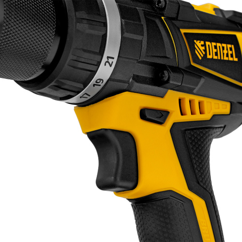 Дрель-шуруповерт аккумуляторная ударная бесщет CIDB-IB-18-02, Li-Ion, 18 В, 2 акк. Denzel по ценам производителя в Уфе с доставкой по всей России