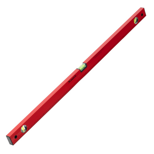 Уровень алюминиевый, 1000 мм, 3 глазка, красный, линейка Matrix по ценам производителя в Уфе с доставкой по всей России