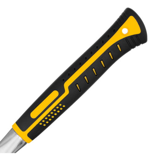 Молоток слесарный 600 г, цельнометаллический, двухкомпонентная рукоятка Denzel по ценам производителя в Уфе с доставкой по всей России