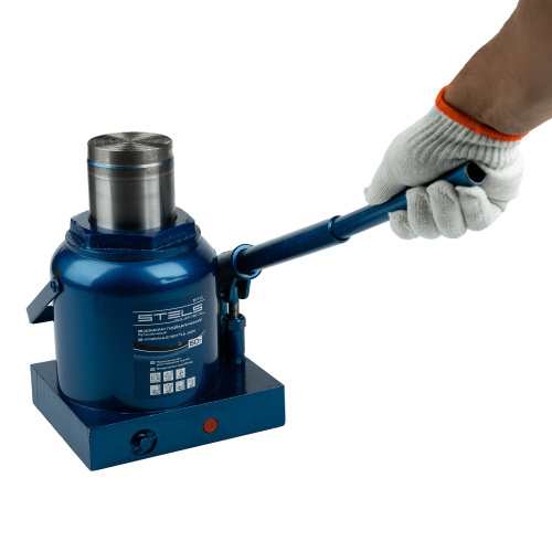 Домкрат гидравлический бутылочный, 50 т, H подъема 236-356 мм Stels по ценам производителя в Уфе с доставкой по всей России