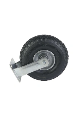 Колесо пневматическое резиновое 260 мм PRF 85 неповоротное на кронштейне по ценам производителя в Уфе с доставкой по всей России