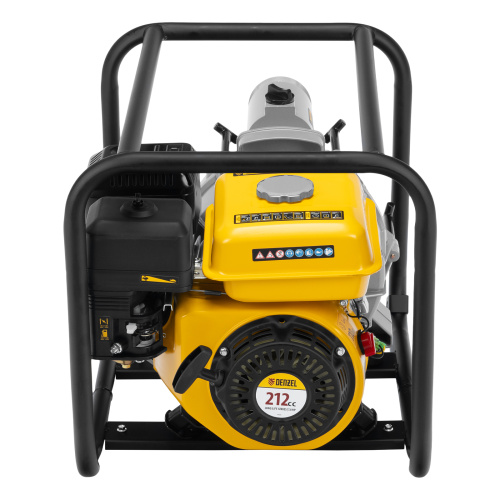 Мотопомпа бензиновая для грязной воды PX-80D7, 7 л.с., 3", 1300 л/мин, глуб 8 м,напор 30 м Denzel по ценам производителя в Уфе с доставкой по всей России