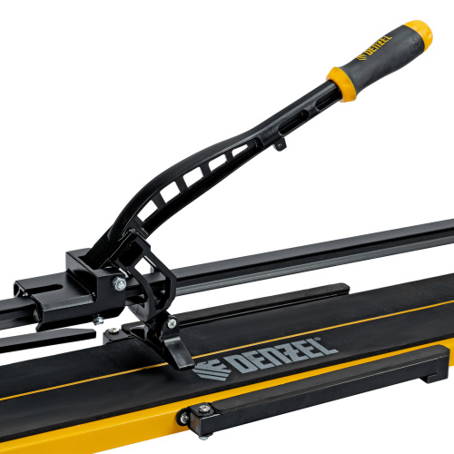 Плиткорез рельсовый 1000х16мм, каретка на подш., стальная станина, усил. рукоятка-пенал Denzel по ценам производителя в Уфе с доставкой по всей России