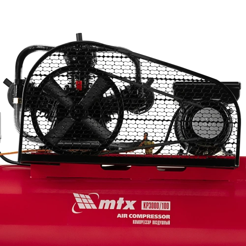 Компрессор воздушный ременный привод КР3000/100  3,0 кВт, 100 литров, 510 л/мин МТХ по ценам производителя в Уфе с доставкой по всей России