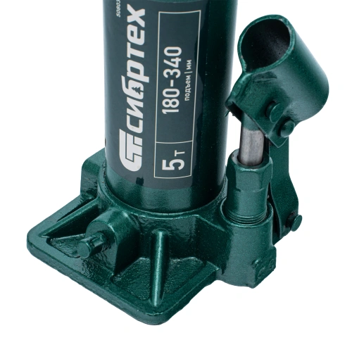 Домкрат гидравлический бутылочный, 5 т, 180-340 мм Сибртех по ценам производителя в Уфе с доставкой по всей России