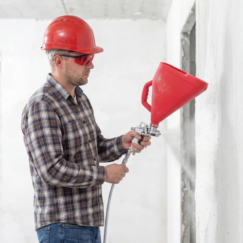 Картушный пистолет для штукатурки, V= 9,5 л, сопла 4, 6 и 8 мм Matrix по ценам производителя в Уфе с доставкой по всей России