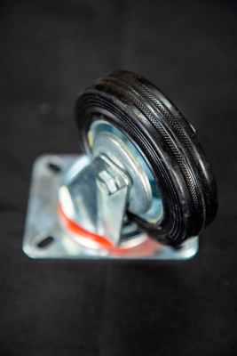 Колесо поворотное резина SC 42 100 мм (Y) по ценам производителя в Уфе с доставкой по всей России