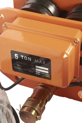 Таль передвижная с уменьшенной строительной высотой  5т  6м 380В электрическая цепная TOR HHBDSL-02 по ценам производителя в Уфе с доставкой по всей России
