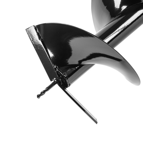 Шнек для грунта E-300, диаметр 300 мм, длина 800 мм,соединение 20 мм, несъемный нож Denzel по ценам производителя в Уфе с доставкой по всей России