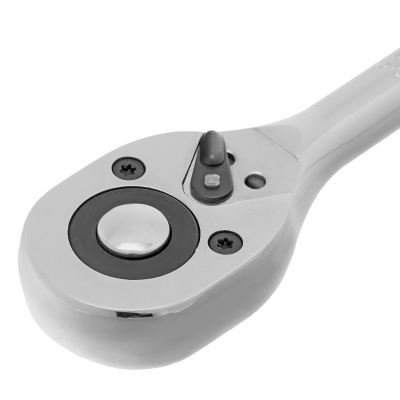 Ключ-трещотка 1/2", CrV, 45 зубьев, с быстрым сбросом, цельнометаллический, хром Matrix по ценам производителя в Уфе с доставкой по всей России