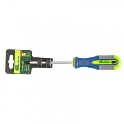 Отвертка, PH1 х 100 мм, CrV, трехкомпонентная рукоятка Сибртех по ценам производителя в Уфе с доставкой по всей России