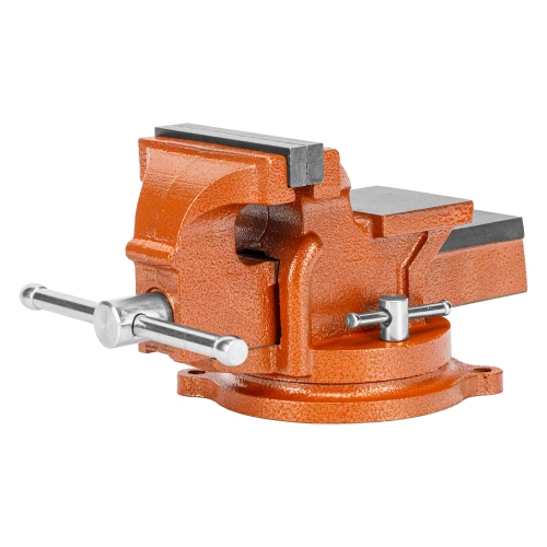 Тиски слесарные, 100 мм, поворотные, с наковальней Sparta по ценам производителя в Уфе с доставкой по всей России