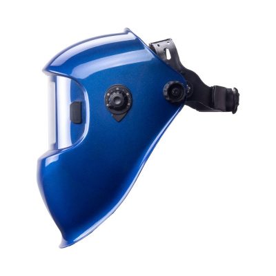 Маска сварщика КОРУНД-5 "синяя" без коробки (ф-р 2100V, пр-во FoxWeld) по ценам производителя в Уфе с доставкой по всей России