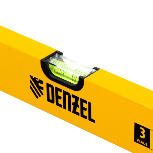Уровень алюминиевый, 800 мм, фрезерованный, 3 глазка Denzel по ценам производителя в Уфе с доставкой по всей России
