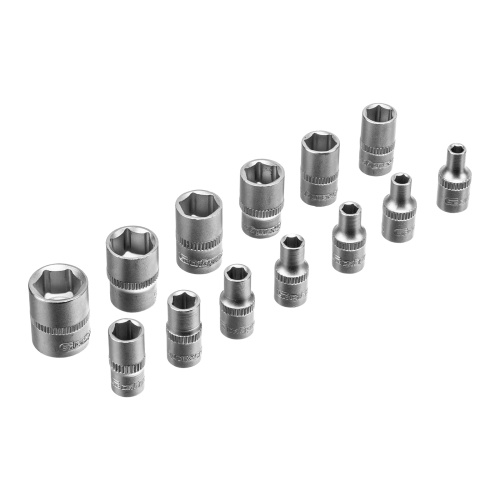 Набор инструментов, 1/2", 3/8", 1/4", пластиковый кейс 172 предм. Сибртех по ценам производителя в Уфе с доставкой по всей России