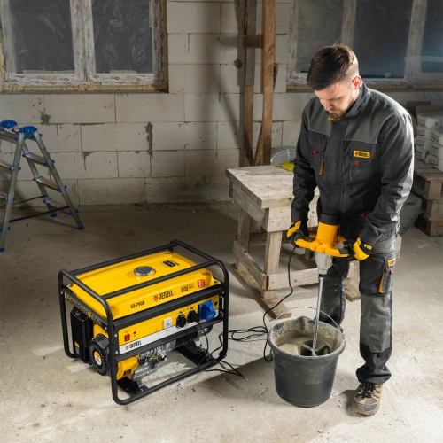 Генератор бензиновый GE 7900, 6.5 кВт, 220 В/50 Гц, 25 л, ручной пуск Denzel по ценам производителя в Уфе с доставкой по всей России