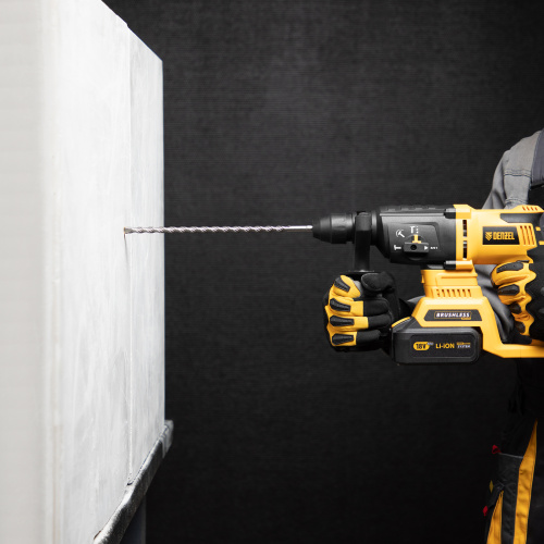 Бур по бетону, двойная спираль, три пылеотводящие кромки, 12 x 260 мм DENZEL по ценам производителя в Уфе с доставкой по всей России