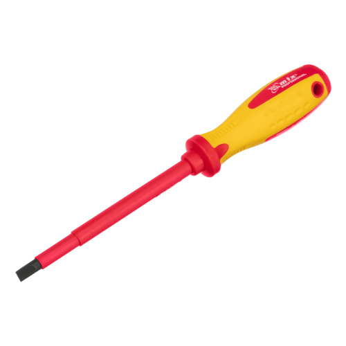Отвертка Insulated, SL8 x 150 мм, CrMo, до 1000 В, двухкомпонентная рукоятка Matrix Professional по ценам производителя в Уфе с доставкой по всей России