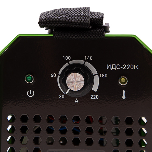 Инверторный аппарат дуговой сварки ИДС-220K, 220 А, ПВ 80%, диаметр электрода 1,6-5 мм Сибртех по ценам производителя в Уфе с доставкой по всей России