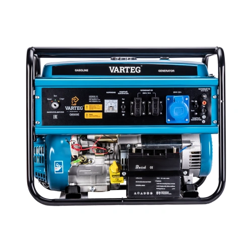 Бензиновый генератор Varteg G6500 E по ценам производителя в Уфе с доставкой по всей России
