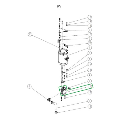 Шестеренчатый масляный насос ричтрака RV (АС) по ценам производителя в Уфе с доставкой по всей России