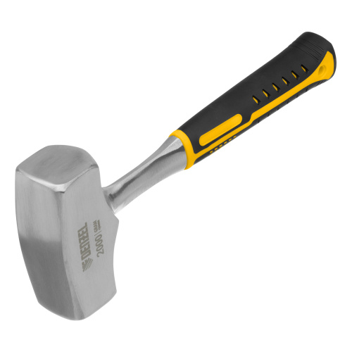 Кувалда 2 кг, цельнометаллическая, двухкомпонентная рукоятка Denzel по ценам производителя в Уфе с доставкой по всей России