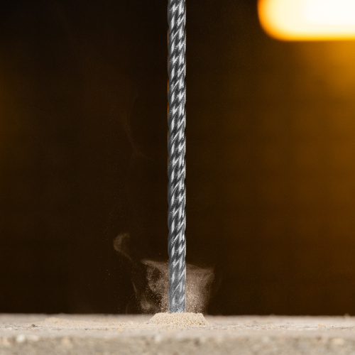 Бур по бетону, цельная крестовая пластина, 6x315 мм, SDS PLUS Denzel по ценам производителя в Уфе с доставкой по всей России