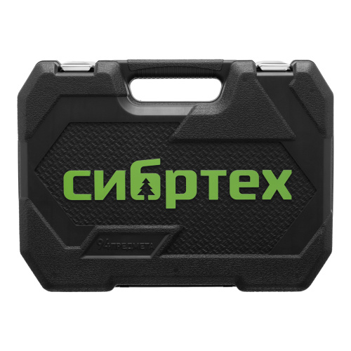 Набор инструментов, 1/2", 1/4", пластиковый кейс, 94 предмета// Сибртех по ценам производителя в Уфе с доставкой по всей России