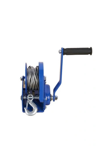 Лебедка ручная барабанная  с тросом  540кг  10м стальной корпус TOR BHW по ценам производителя в Уфе с доставкой по всей России