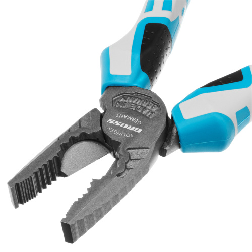 Плоскогубцы комбинированные 180 мм, трехкомпонентные рукоятки Gross по ценам производителя в Уфе с доставкой по всей России