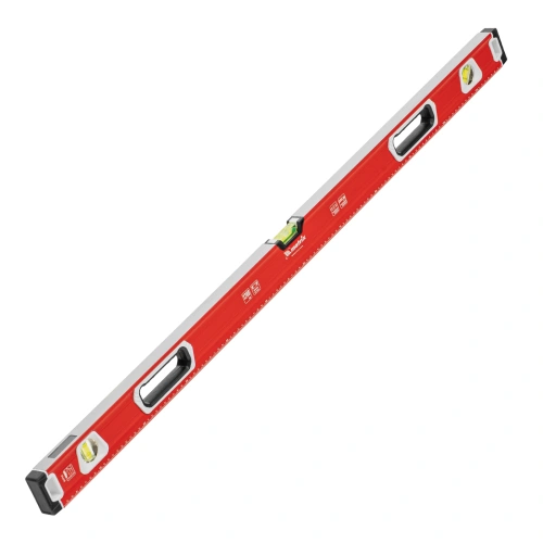 Уровень алюминиевый, магнит, фрезерованный, 3 глазка (1 зеркальный) двухкомпонентные рукоятки, 1200 мм Matrix по ценам производителя в Уфе с доставкой по всей России