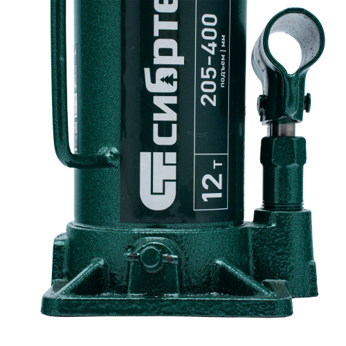 Домкрат гидравлический бутылочный, 12 т, 205-400 мм Сибртех по ценам производителя в Уфе с доставкой по всей России