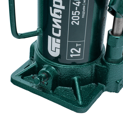 Домкрат гидравлический бутылочный, 12 т, 205-400 мм Сибртех по ценам производителя в Уфе с доставкой по всей России