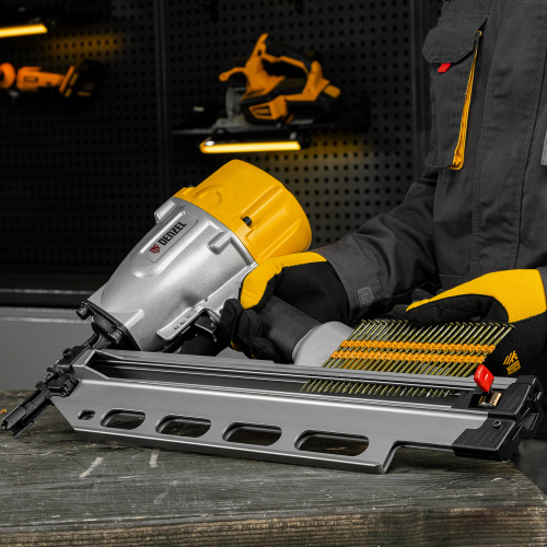 Гвозди для пнев. нейлера (крашен.) длина - 90 мм, диам. - 3,05 мм, 2000 шт. Denzel по ценам производителя в Уфе с доставкой по всей России