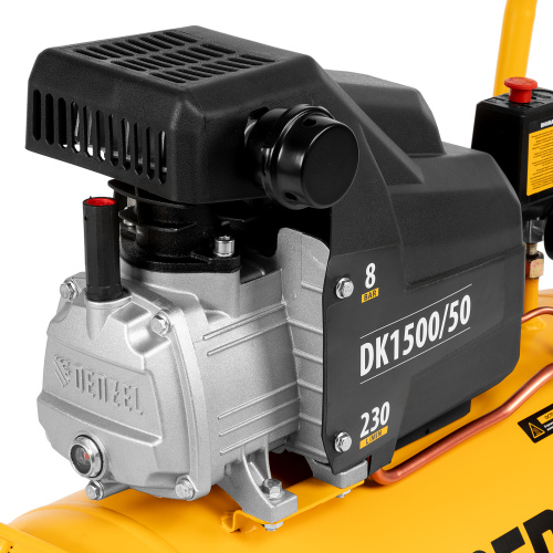 Компрессор воздушный DK1500/50, Х-PRO 1.5 кВт, 230 л/мин, 50 л Denzel по ценам производителя в Уфе с доставкой по всей России