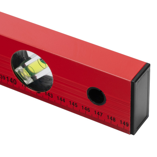Уровень алюминиевый, 1500 мм, 3 глазка, красный, линейка Matrix по ценам производителя в Уфе с доставкой по всей России
