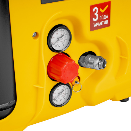 Компрессор воздушный DL1300, 10 бар, 1,3 кВт 180 л/мин 5 л, с набором аксессуаров Denzel по ценам производителя в Уфе с доставкой по всей России