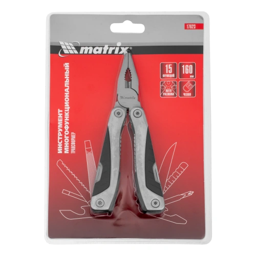 Трансформер, 15 функций, авторазжим, в чехле, 160 мм Matrix по ценам производителя в Уфе с доставкой по всей России