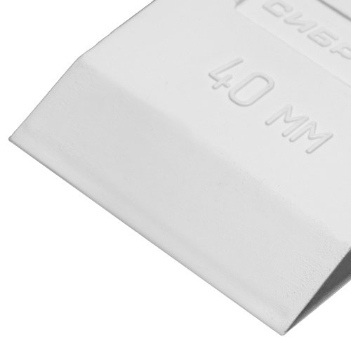 Шпатель, белая резина, 40 мм Сибртех по ценам производителя в Уфе с доставкой по всей России