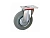 Колесо поворотное серая резина SC 55 f 125 мм по ценам производителя в Уфе с доставкой по всей России