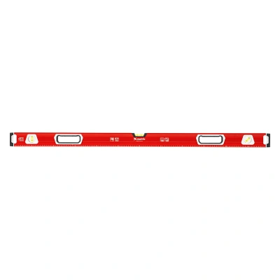 Уровень алюминиевый, магнит, фрезерованный, 3 глазка (1 зеркальный) двухкомпонентные рукоятки, 1200 мм Matrix по ценам производителя в Уфе с доставкой по всей России