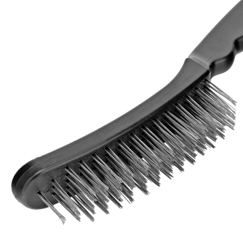 Щетка пятирядная металлическая с пластмассовой ручкой Sparta по ценам производителя в Уфе с доставкой по всей России