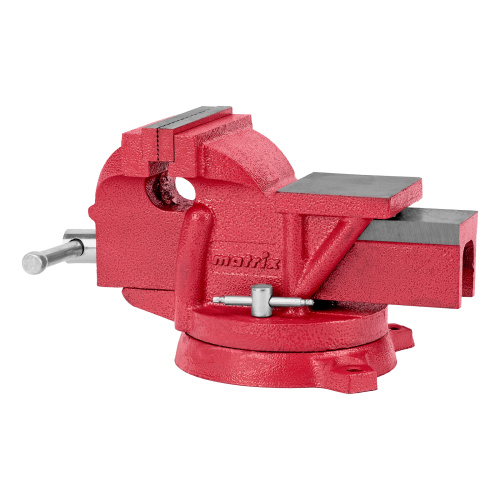 Тиски слесарные, 100 мм, поворотные, с наковальней Matrix по ценам производителя в Уфе с доставкой по всей России