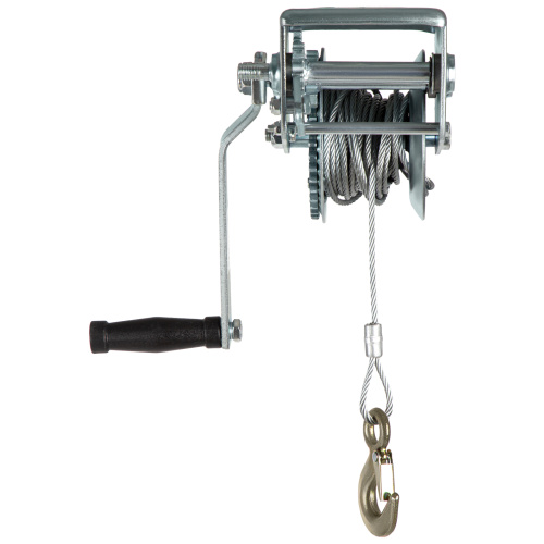 Лебедка шестеренчатая, тяга 0.8 т, тросовая Matrix по ценам производителя в Уфе с доставкой по всей России