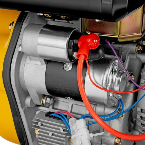 Генератор дизельный DES-55E, 5,5 кВт, 230 В, 11 л, электростартер Denzel по ценам производителя в Уфе с доставкой по всей России